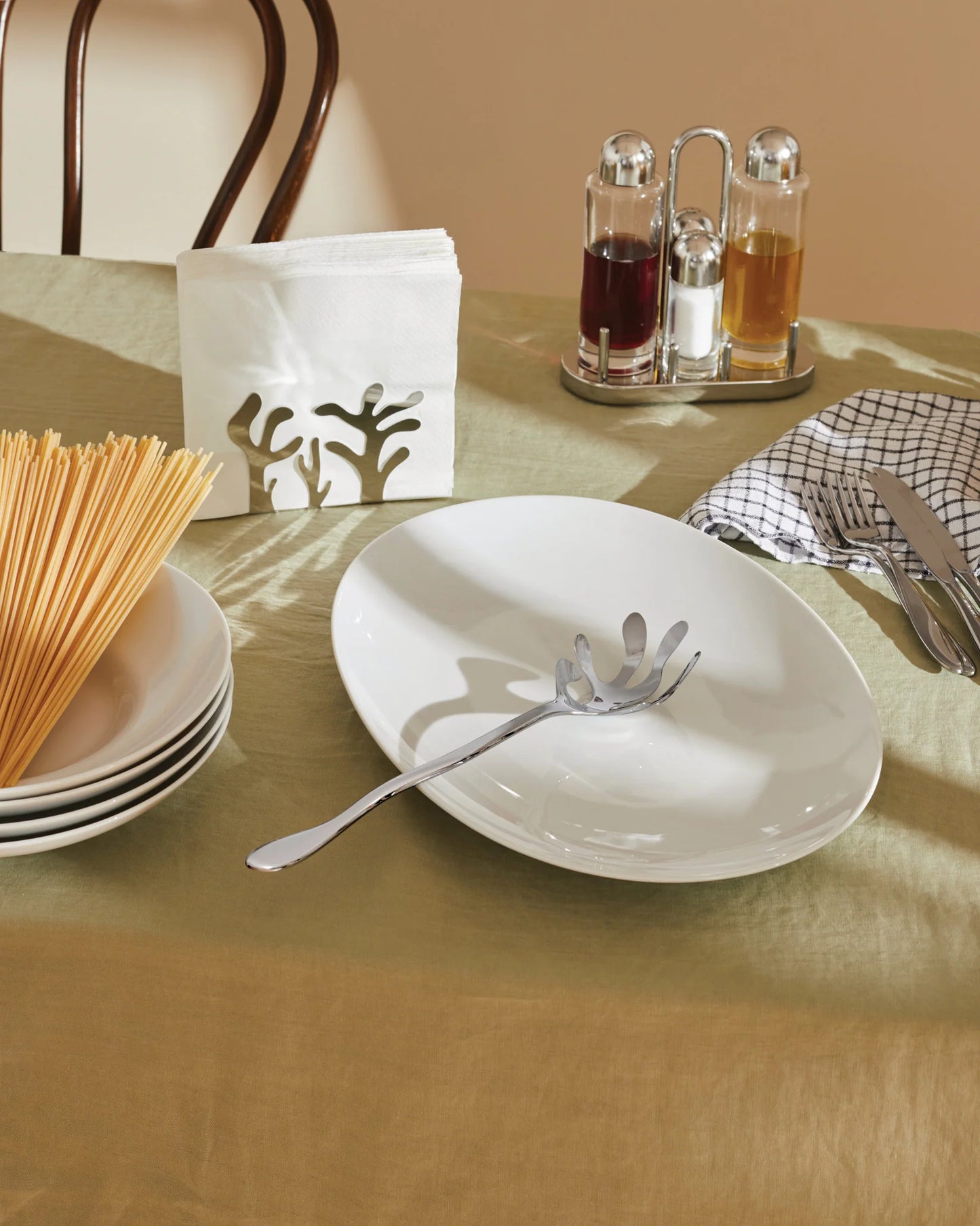 ALESSI "MEDITERRANEO" NAPKIN HOLDER